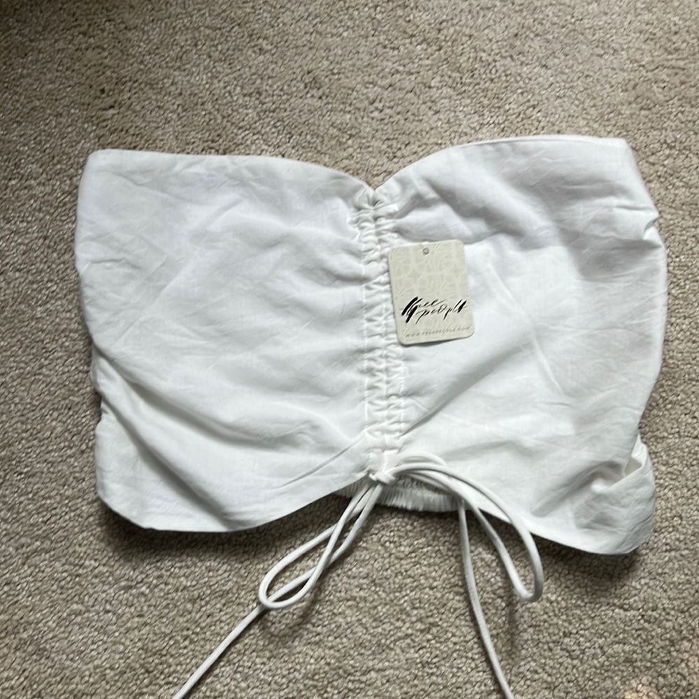 FREE PEOPLE WHITE TOP